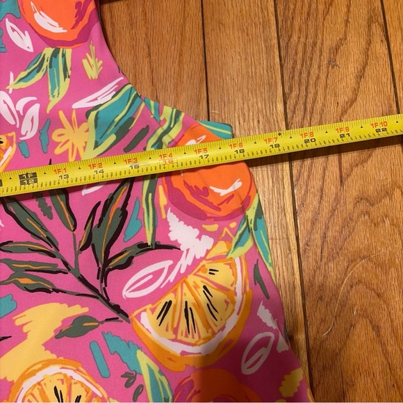 Pappagallo Pink Dress with Colorful Print - Picture 8 of 11